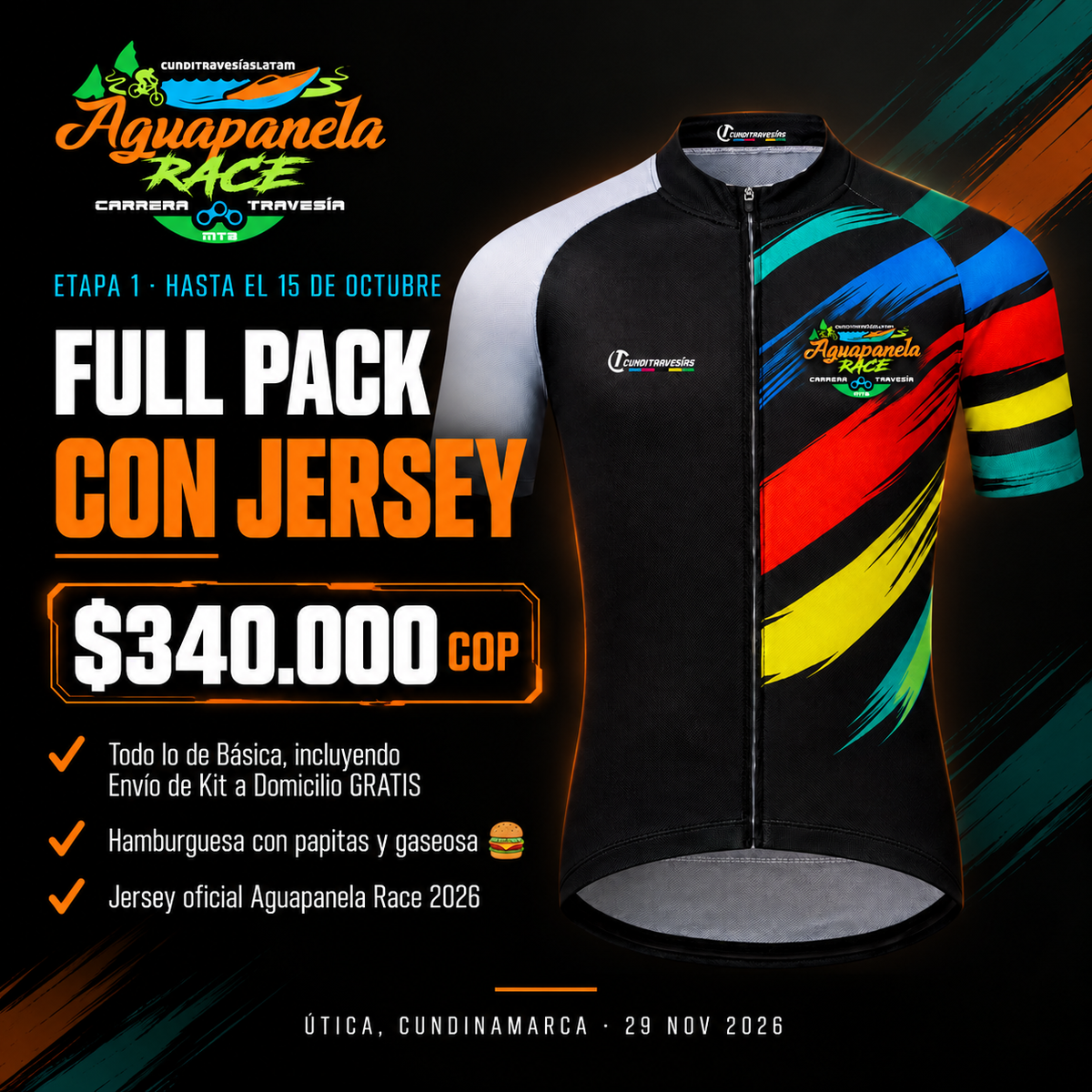 MTB Full Pack Aguapanela Race 2026
