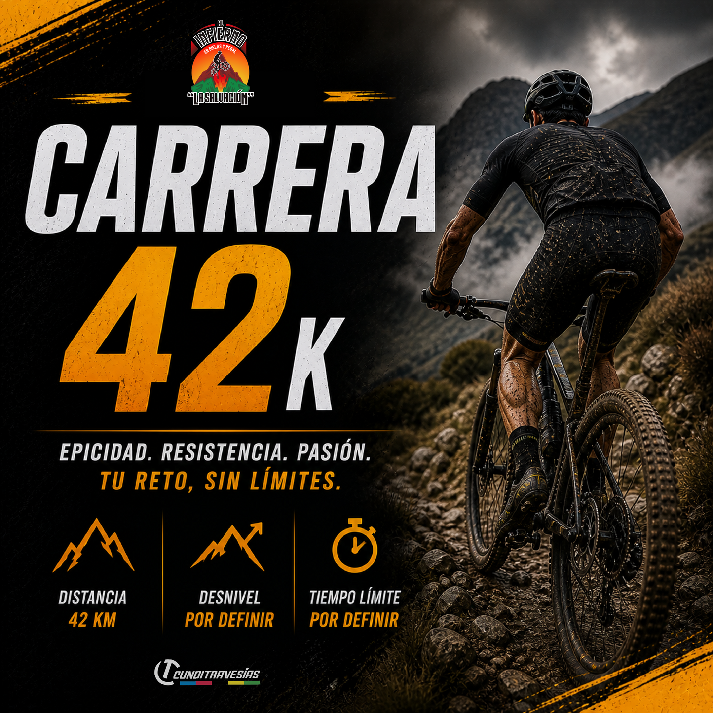 Inscripción Al Infierno en Bielas y Pedal 2026