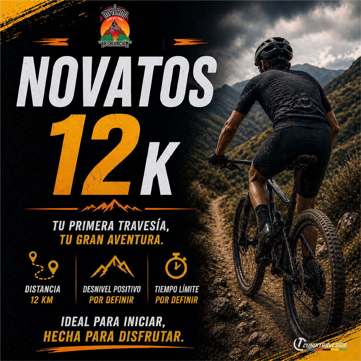 Inscripción Al Infierno en Bielas y Pedal 2026
