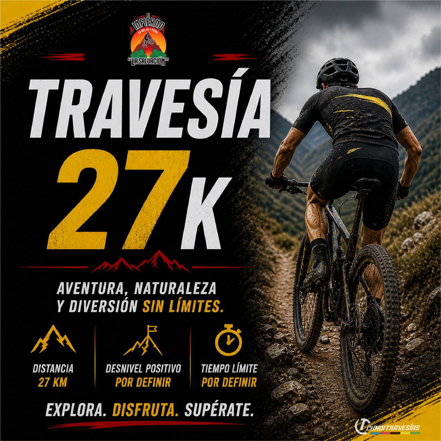 Inscripción Al Infierno en Bielas y Pedal 2026