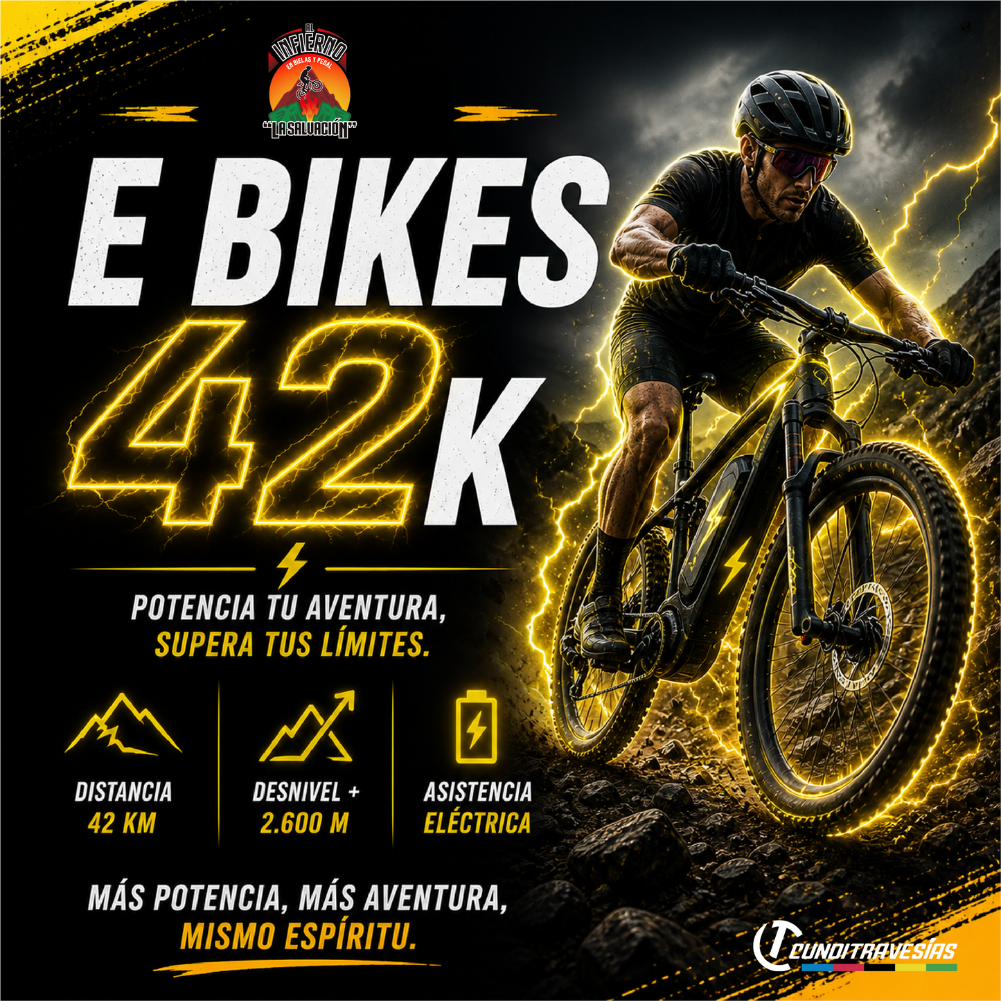 Inscripción Al Infierno en Bielas y Pedal 2026